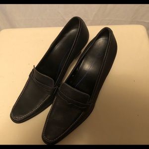 Rockport Black Penny Loafer Pump